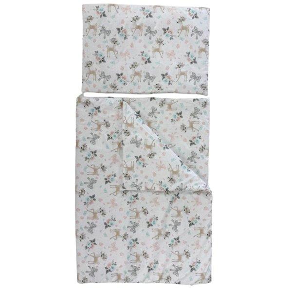 Soffi Baby ágynemű szett 2 részes 135x90 - 40x60cm Õzike