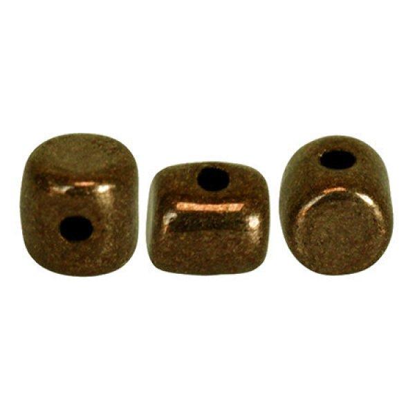 Minos® par Puca®gyöngy - Golden Bronz - 2.5x3 mm