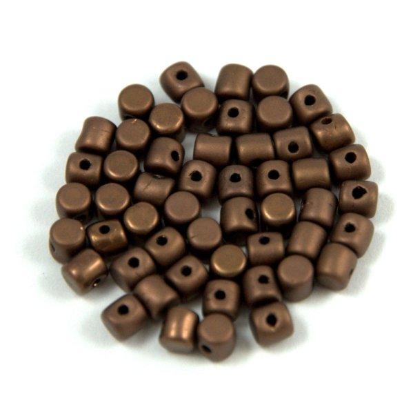 Minos® par Puca®gyöngy - Matt Bronz - 2.5x3 mm