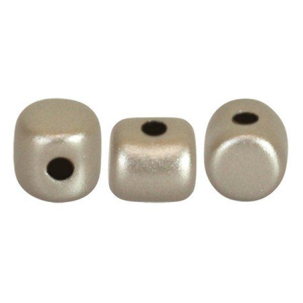Minos® par Puca®gyöngy - Matte Metallic Gray - 2.5x3 mm