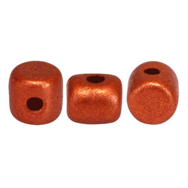 Minos® par Puca®gyöngy - matte rust - 2.5x3 mm