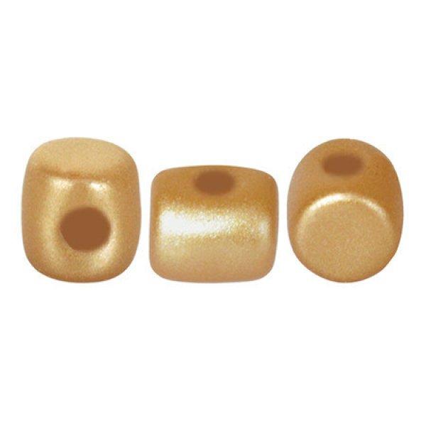 Minos® par Puca®gyöngy - Pastel Cream Gold - 2.5x3 mm