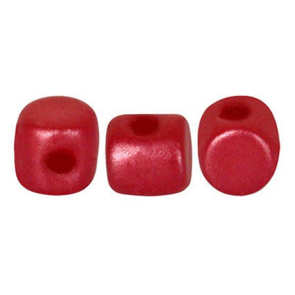 Minos® par Puca®gyöngy - Pastel Red - 2.5x3 mm