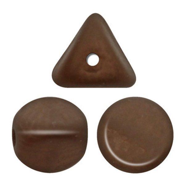Ilos® par Puca®gyöngy - Matt Bronz - 5x5 mm