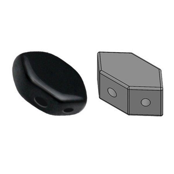Paros® par Puca®gyöngy - Jet -7x4mm