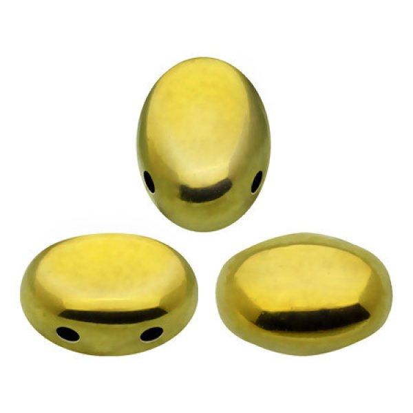 Samos® par Puca®gyöngy - Crystal Full Amber - 5x8 mm