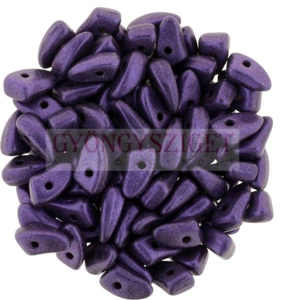 Czech Mates Prong - Matte Metallic Purple - 3x6mm