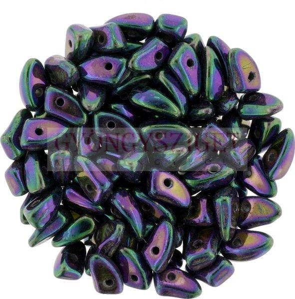 Czech Mates Prong - Metallic Purple Iris - 3x6mm