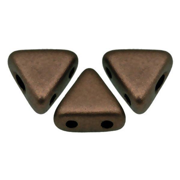 Kheops® par Puca®gyöngy - matte dark bronz -6mm