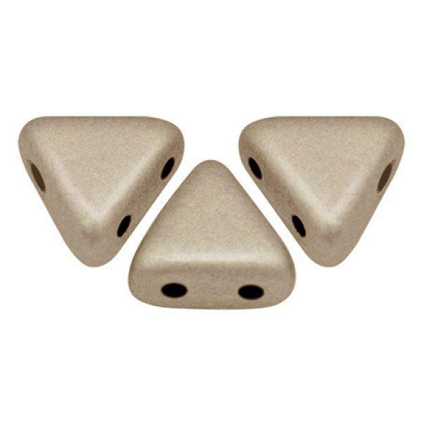 Kheops® par Puca®gyöngy - matte metallic silver -6mm