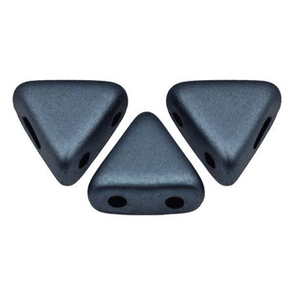 Kheops® par Puca®gyöngy - matte metallic dark blue -6mm