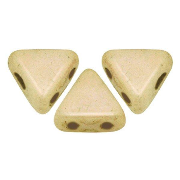 Kheops® par Puca®gyöngy - Opaque Ivory -6mm