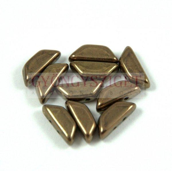 Tinos® par Puca®gyöngy - golden bronz - 4x10 mm