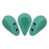 Amos par Pucagyngy - Opaque Green Turquoise - 5x8 mm