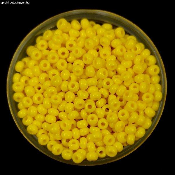 Preciosa cseh kásagyöngy - Opaque Yellow - 9/0
