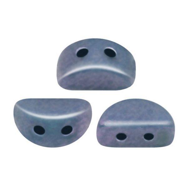 Kos® par Puca® gyöngy - Matte Metallic Blue -3x6mm