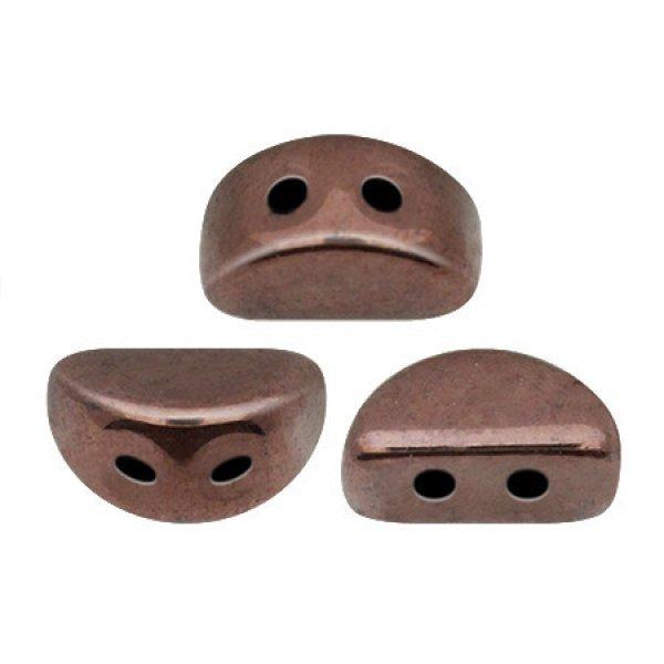 Kos® par Puca®gyöngy - Bronz -3x6mm