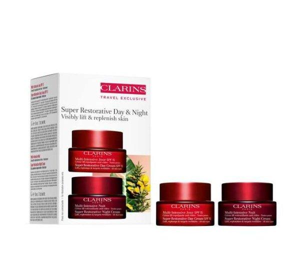 Clarins Ajándékkészlet érett bőrre Super Restorative Day & Night