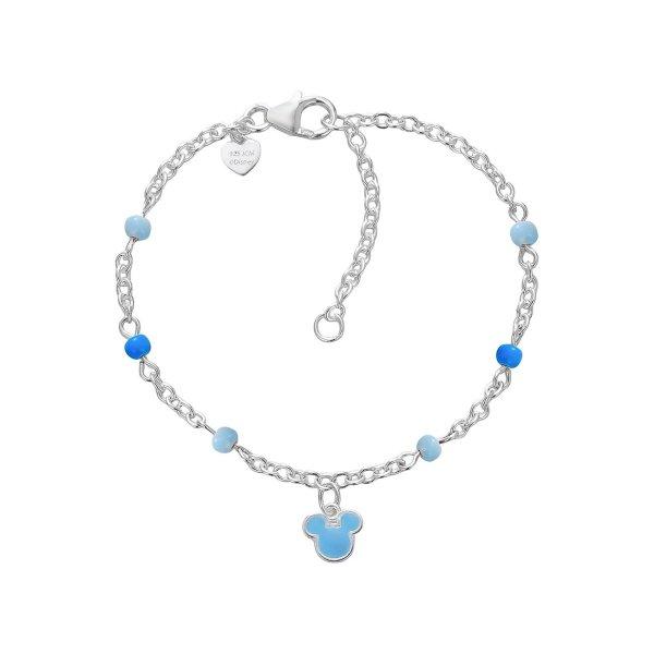 Disney Bájos ezüst karkötő Mickey Mouse Mini BS00103SL-47.CS