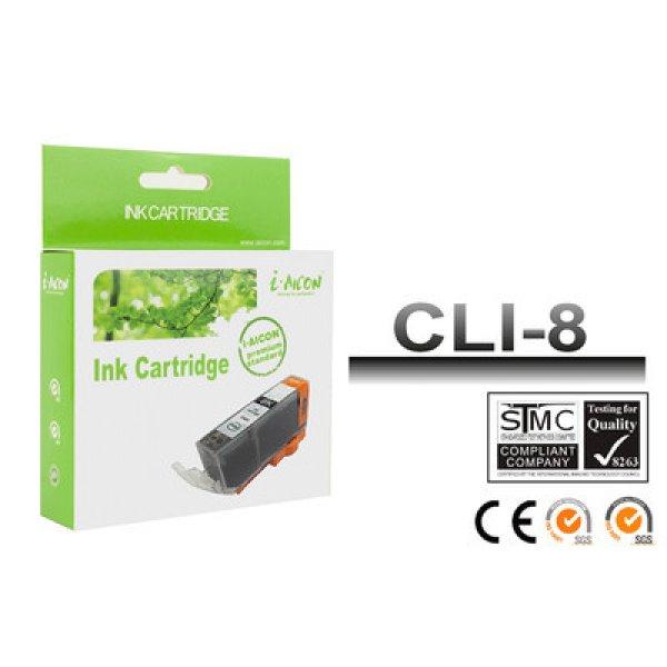 Canon -hoz, CLI8BK, CLI-8BK ! CHIPES ! fekete utángyártott tintapatron (~500
oldalas)