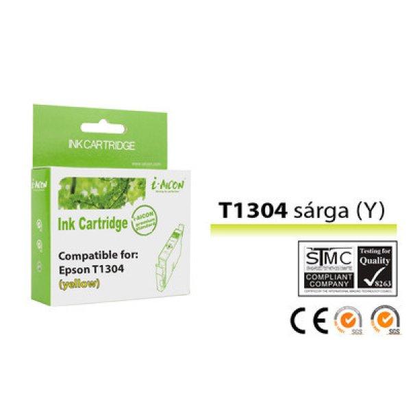 Epson -hoz T1304 Y utángyártott tintapatron (to1304) (≈500oldal)