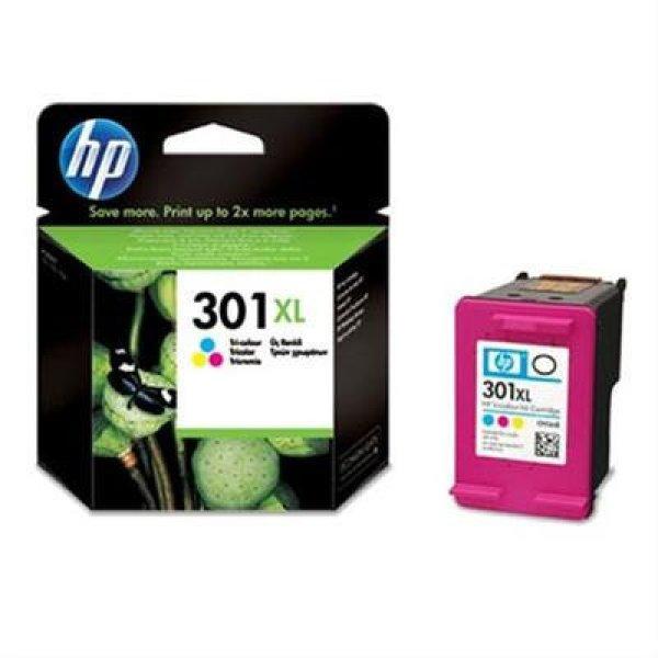 HP Nr.301XL (CH564EE) eredeti színes tintapatron, ~360 oldal - HP301