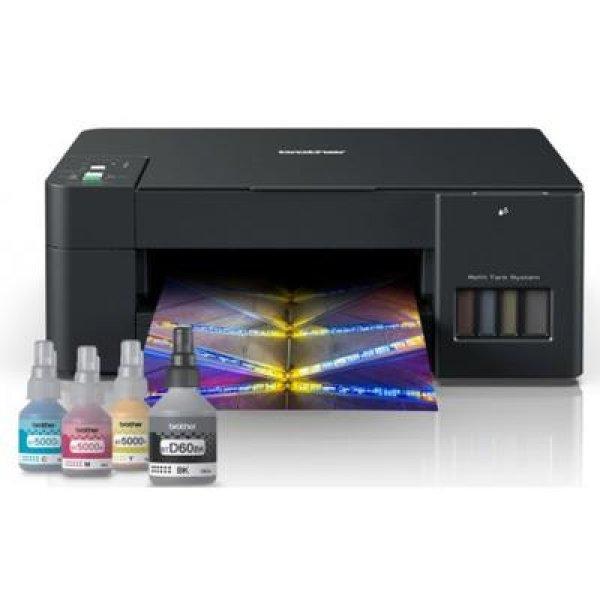 Brother DCPT420W színes külső tintatartályos multifunkciós nyomtató
(►7500 oldal FEKETE és 3X5000 oldal színes tintával!)►(Színes,
Tintasugaras, A4-es, multifunkciós, WiFi-s)