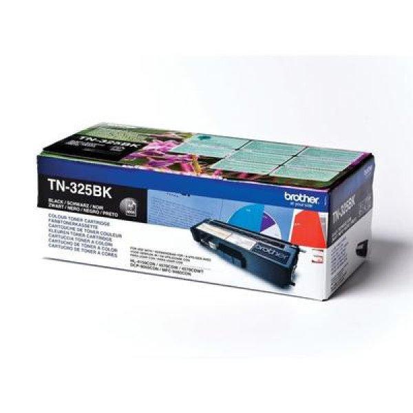 Brother TN-325 BK (fekete) eredeti toner (≈4000 oldal)