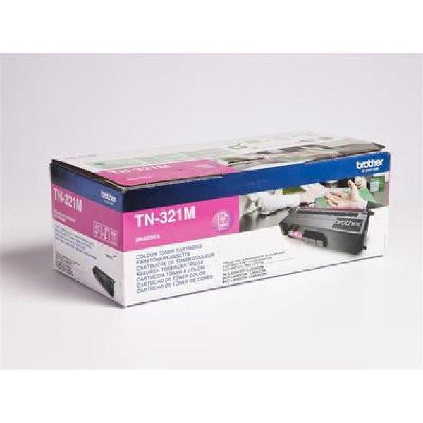 Brother TN-321M eredeti magenta toner, ~1500 oldal