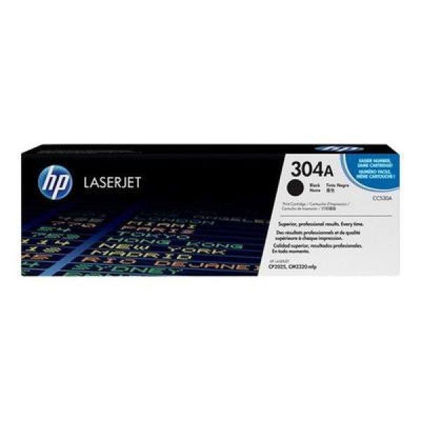HP CC530AD (304A) fekete eredeti toner (≈2x3500 oldal)