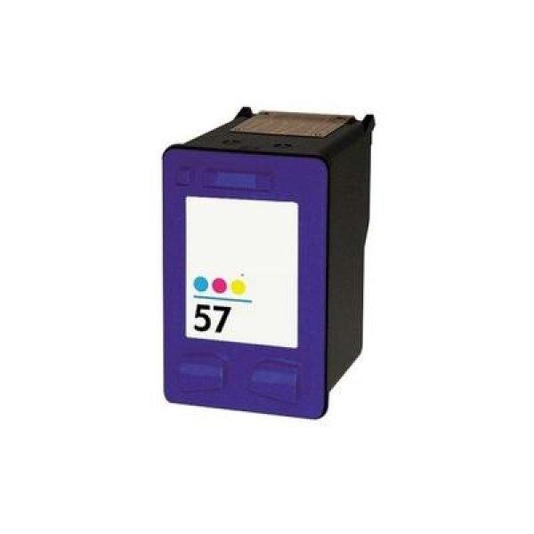 HP -hez Nr.57 (C6657A) utángyártott színes tintapatron, ~540 oldal