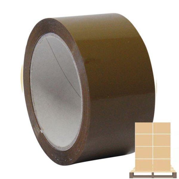 Barna színű csomagolószalag, ragasztószalag - 48 mm széles - 60 m hosszú -
36 db/karton - RAKLAPOS