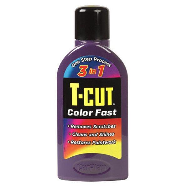 Autó színpolír lila 3:1-ben 500 ml, T‑Cut Color Fast Ceramic Purple 