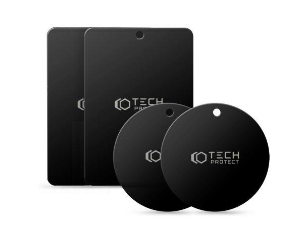 Fém ellenlapka darab mágneses autós tartóhoz - Tech-Protect MetalPlate - 4
db/csomag - fekete