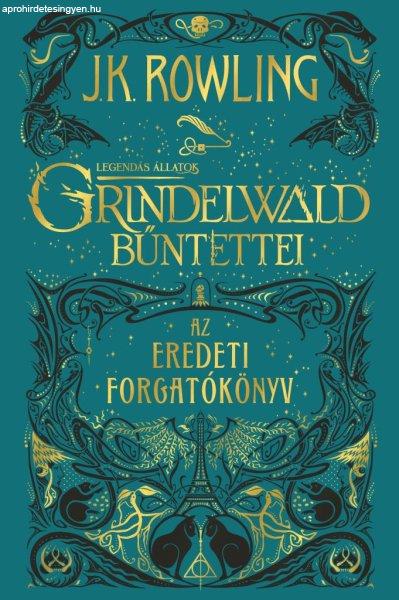J. K. Rowling: Legendás állatok - Grindelwald bűntettei - Az eredeti
forgatókönyv (puhatáblás)