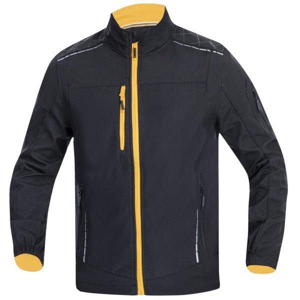 Ardon Férfi softshell dzseki VISION - Fekete / narancssárga | M