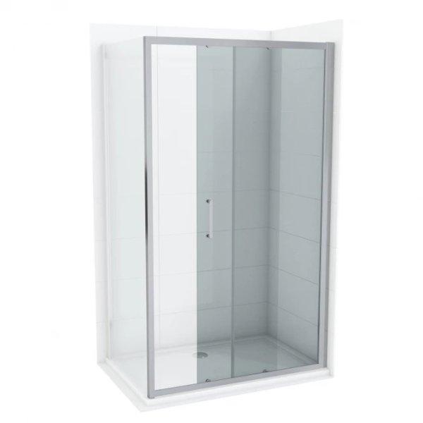 COPEN ATLAS tolóajtós zuhanyajtó 1500x1950 mm, 6 mm víztiszta