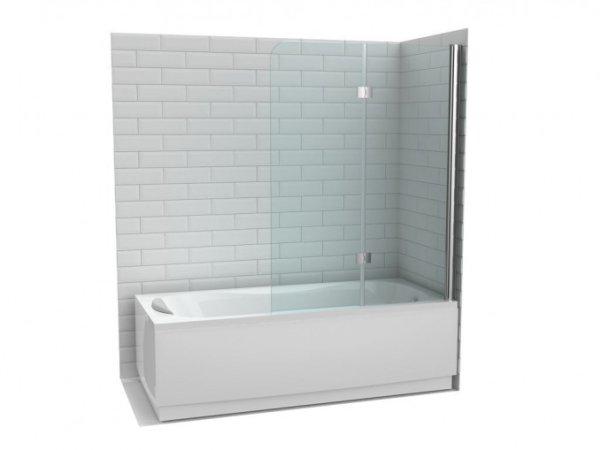 MINOTTI kádparaván 115x150 6 mm üveg, hajtható