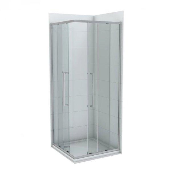 COPEN DEVON200 zuhanykabin 900x900x2000 mm, 6 mm víztiszta, vékony keret