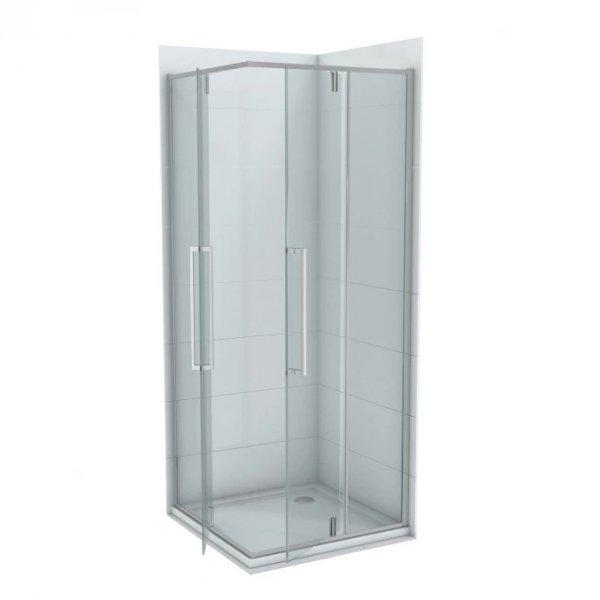 COPEN ABSOLUT zuhanykabin 800x800x2000 mm, pivot ajtóval, 6 mm víztiszta