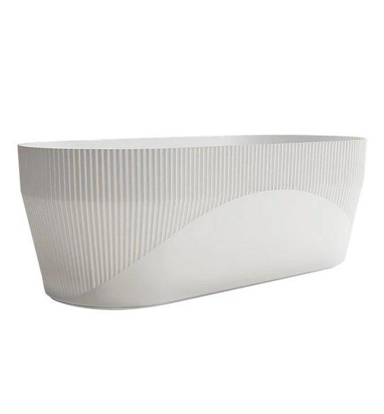 Szabadon álló kád COPEN GINGER 1500x750x580 mm matt fehér