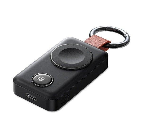 JOYROOM vésztöltő Type-C aljzat (2000mAh, 3W, gyorstöltő, Apple Watch
töltő, LED kijelző) FEKETE