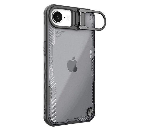 NILLKIN ICEBLADE PROP szilikon telefonvédő (ütésállóság, kitámasztó)
FEKETE Apple iPhone 16e