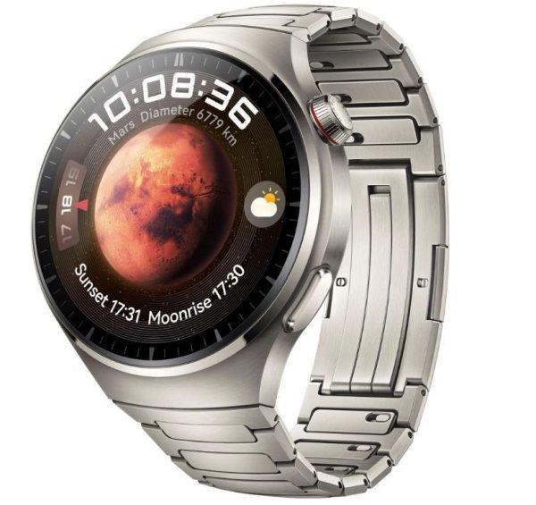 HiWatch 4 fémszíjas okosóra Pulzusmérés, időjárás és
véroxigénszint-monitorozás