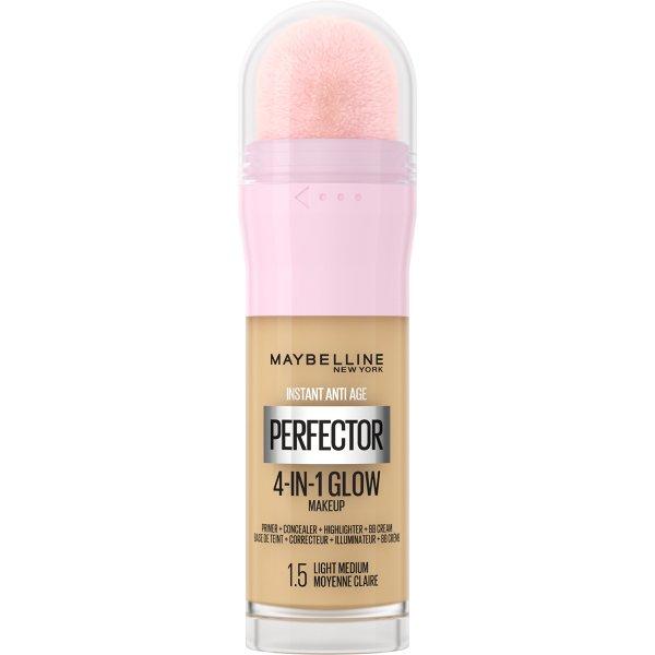 Maybelline Világosító smink Instant Perfector 4 az 1-ben Glow Makeup 20 ml
1.5 Light Medium