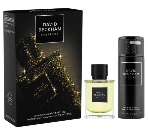 David Beckham Instinct - EDP 50 ml + dezodor spray 150 ml
