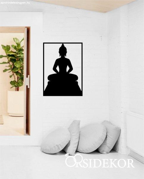 Buddha falikép fából