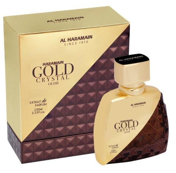 Al Haramain Gold Crystal Oudh - parfümkivonat 100 ml