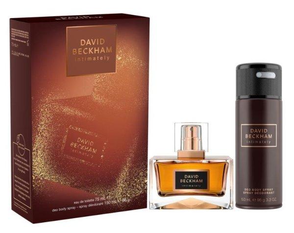 David Beckham Intimately Beckham For Men - EDT 75 ml + dezodor spray 150 ml