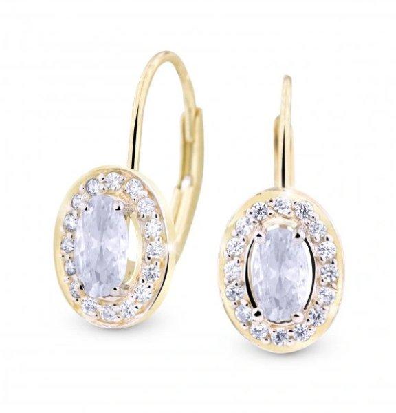 Cutie Jewellery Bájos fülbevaló csillogó cirkónium kövekkel Z8049-55-X-1
átlátszó